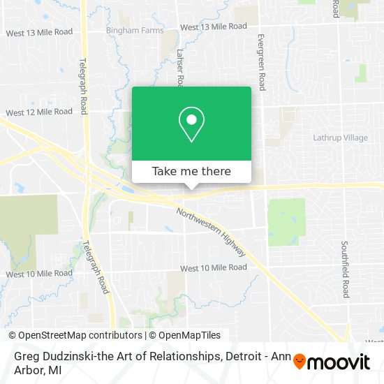 Mapa de Greg Dudzinski-the Art of Relationships