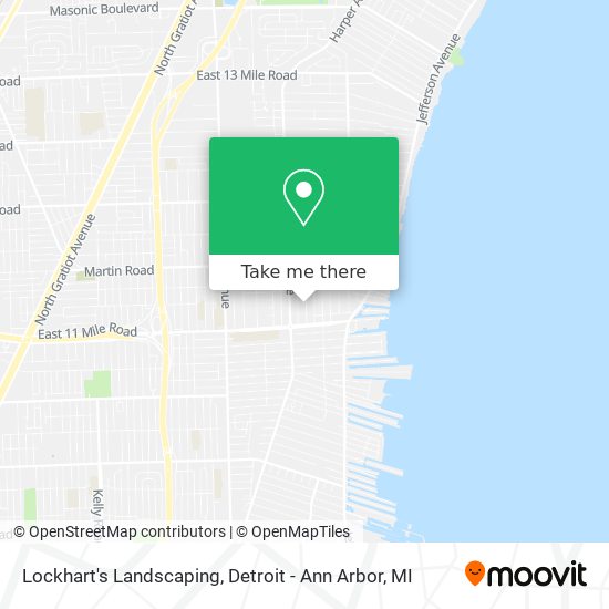 Mapa de Lockhart's Landscaping