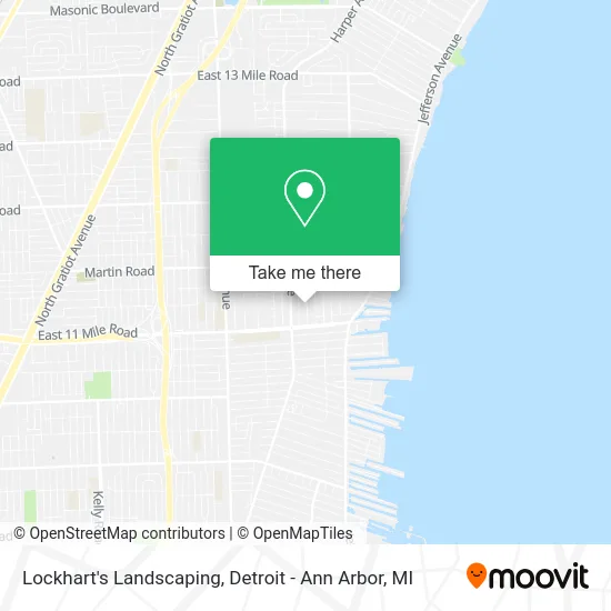 Lockhart's Landscaping map