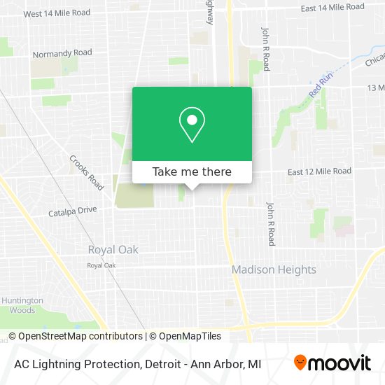 Mapa de AC Lightning Protection