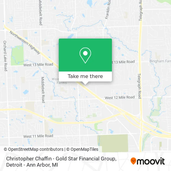 Christopher Chaffin - Gold Star Financial Group map