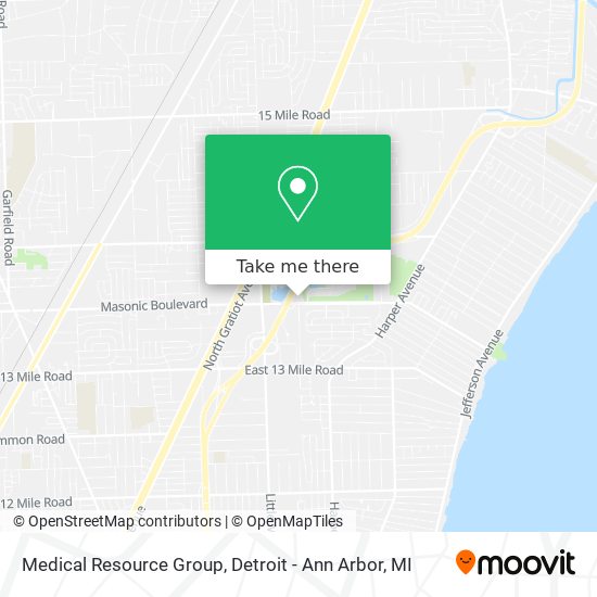 Mapa de Medical Resource Group