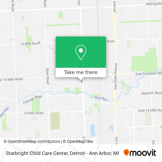 Starbright Child Care Center map