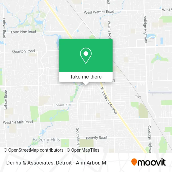 Mapa de Denha & Associates