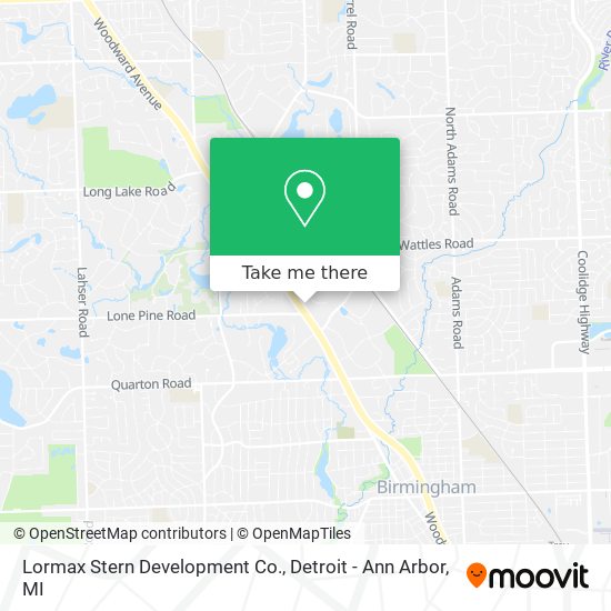 Lormax Stern Development Co. map