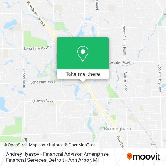 Andrey Ilyasov - Financial Advisor, Ameriprise Financial Services map