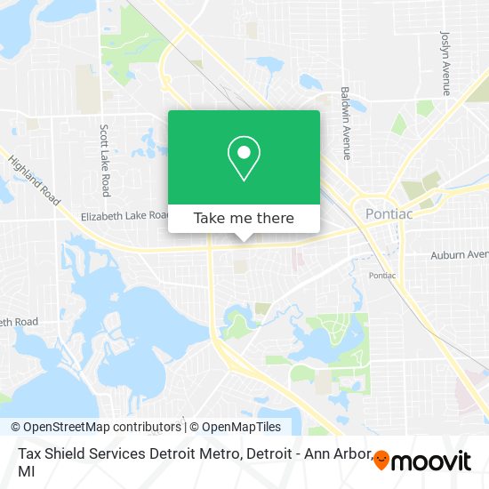 Tax Shield Services Detroit Metro map