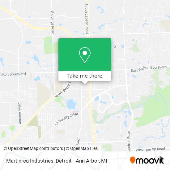 Martinrea Industries map