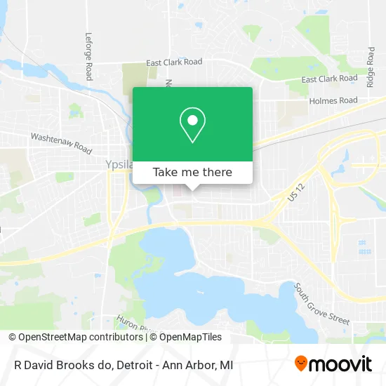 R David Brooks do map