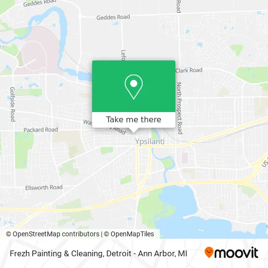Mapa de Frezh Painting & Cleaning