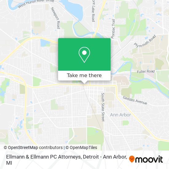 Mapa de Ellmann & Ellmann PC Attorneys