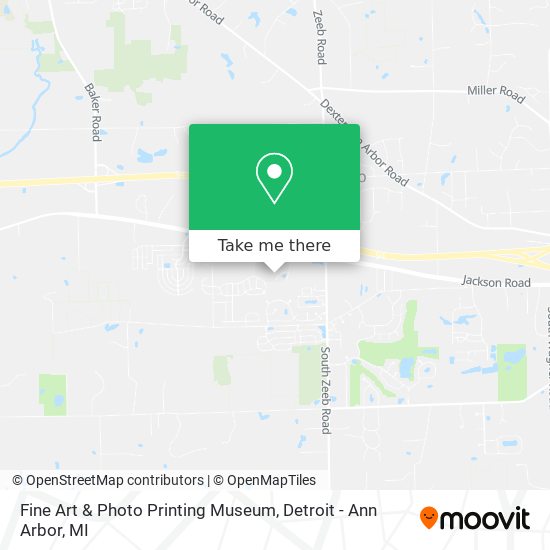 Fine Art & Photo Printing Museum map