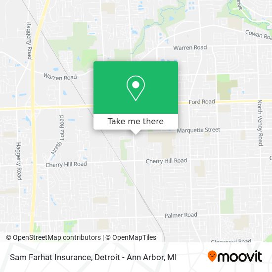 Sam Farhat Insurance map