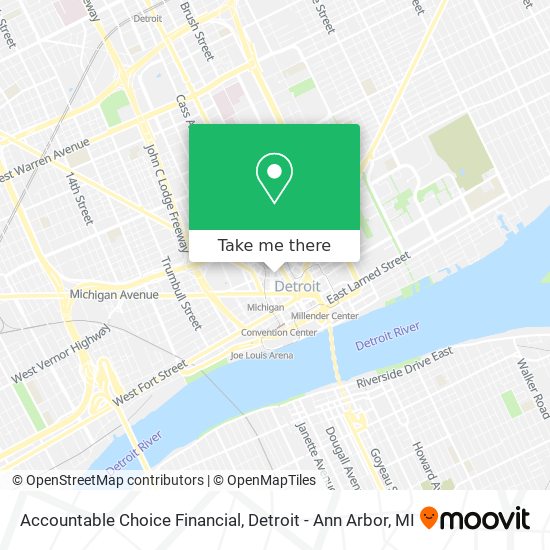 Accountable Choice Financial map