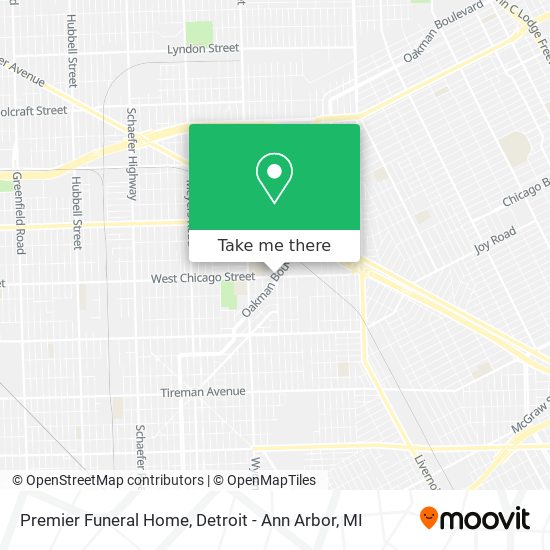 Mapa de Premier Funeral Home