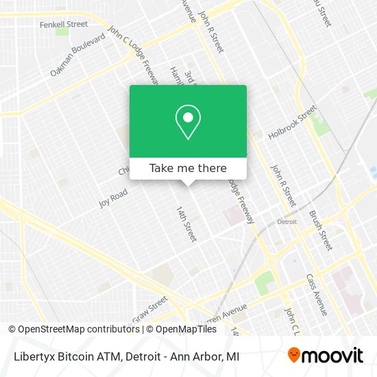 Libertyx Bitcoin ATM map