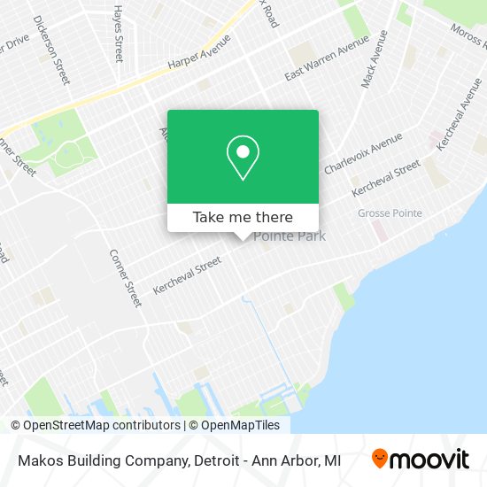 Makos Building Company map