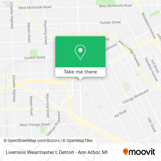 Livernois Wearmaster I map