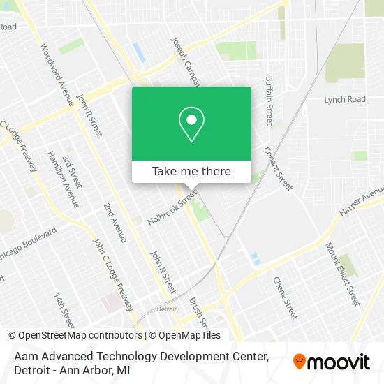 Mapa de Aam Advanced Technology Development Center
