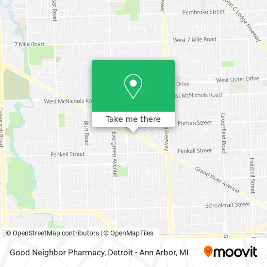 Good Neighbor Pharmacy map