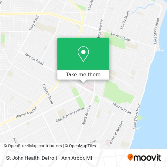 Mapa de St John Health