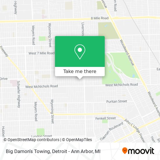 Mapa de Big Damon's Towing