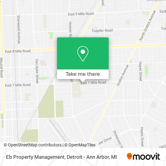 Eb Property Management map