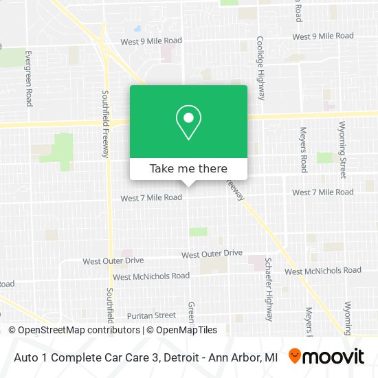 Auto 1 Complete Car Care 3 map