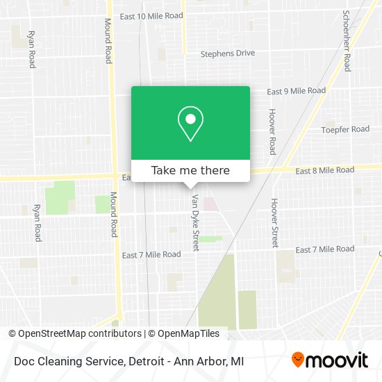 Doc Cleaning Service map