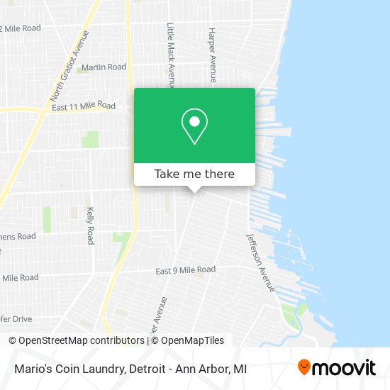 Mario's Coin Laundry map
