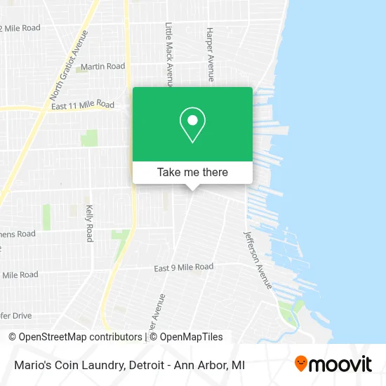 Mario's Coin Laundry map