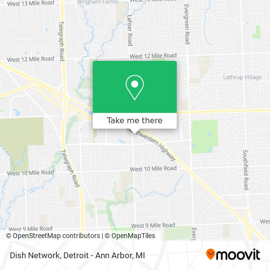 Dish Network map