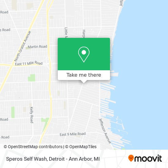 Mapa de Speros Self Wash