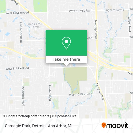 Mapa de Carnegie Park