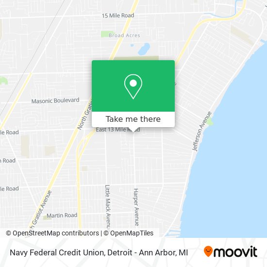 Mapa de Navy Federal Credit Union