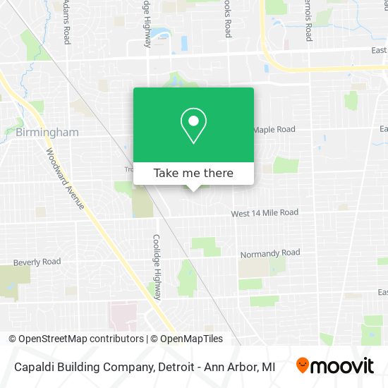 Mapa de Capaldi Building Company