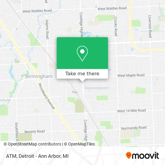 Mapa de ATM