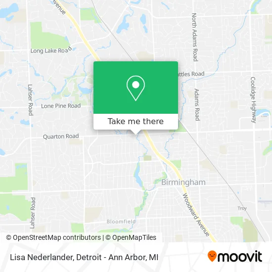 Mapa de Lisa Nederlander