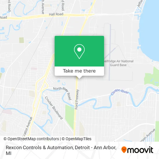 Rexcon Controls & Automation map