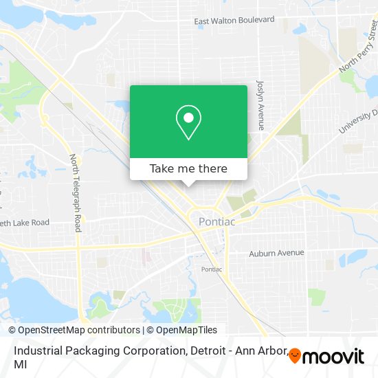 Industrial Packaging Corporation map