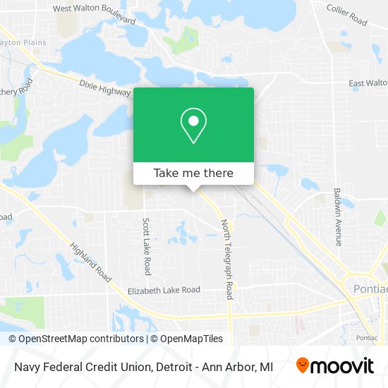 Navy Federal Credit Union map
