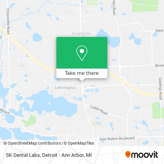 SK Dental Labs map