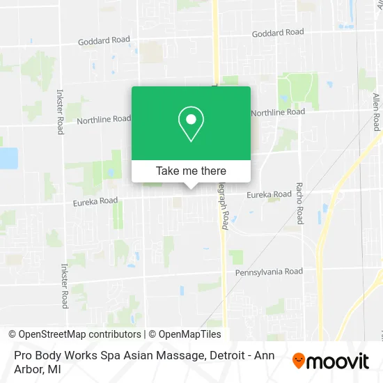 Pro Body Works Spa Asian Massage map