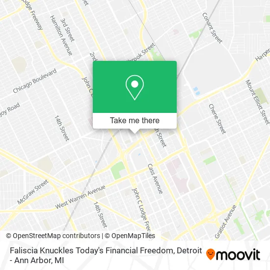Faliscia Knuckles Today's Financial Freedom map