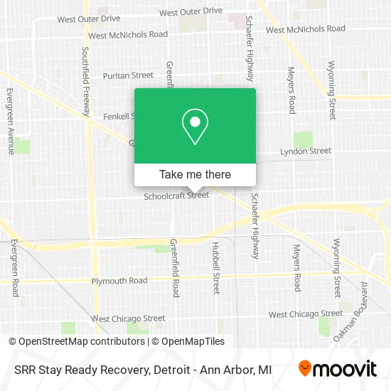 SRR Stay Ready Recovery map