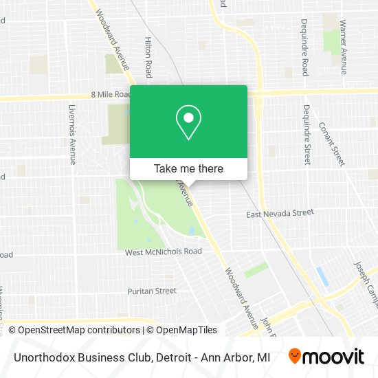 Unorthodox Business Club map