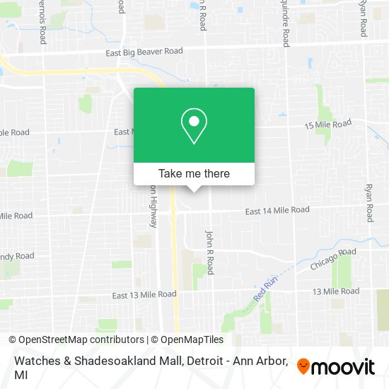 Watches & Shadesoakland Mall map