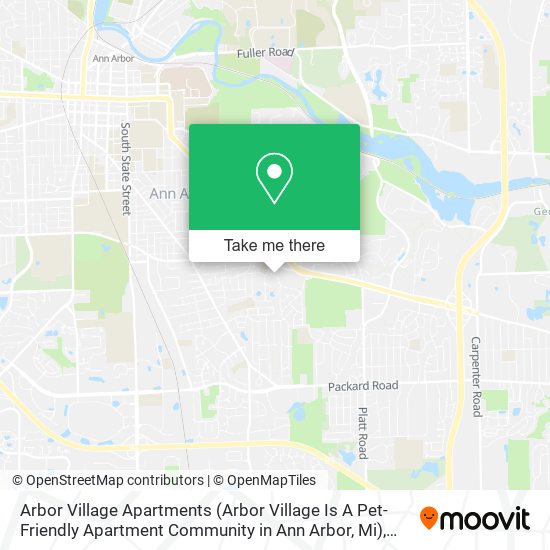 Arbor Village Apartments (Arbor Village Is A Pet-Friendly Apartment Community in Ann Arbor, Mi) map