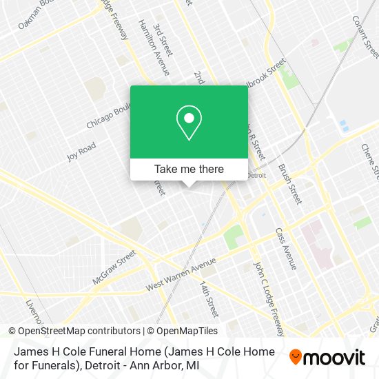 James H Cole Funeral Home (James H Cole Home for Funerals) map