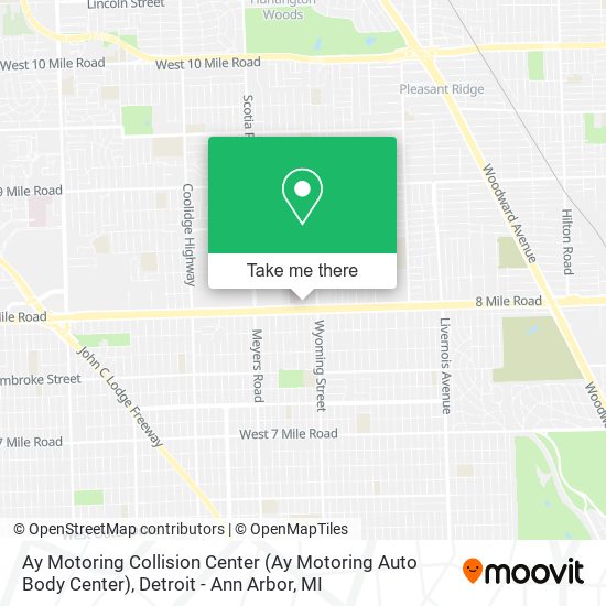 Mapa de Ay Motoring Collision Center (Ay Motoring Auto Body Center)